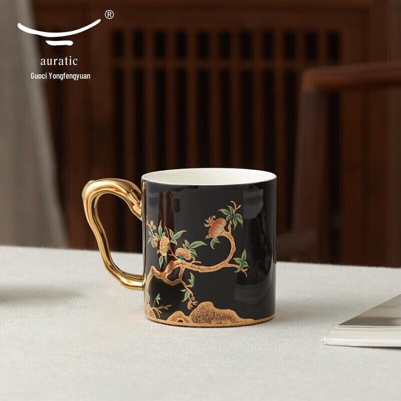 Кружка Yongfengyuan Madam Porcelain Гранат