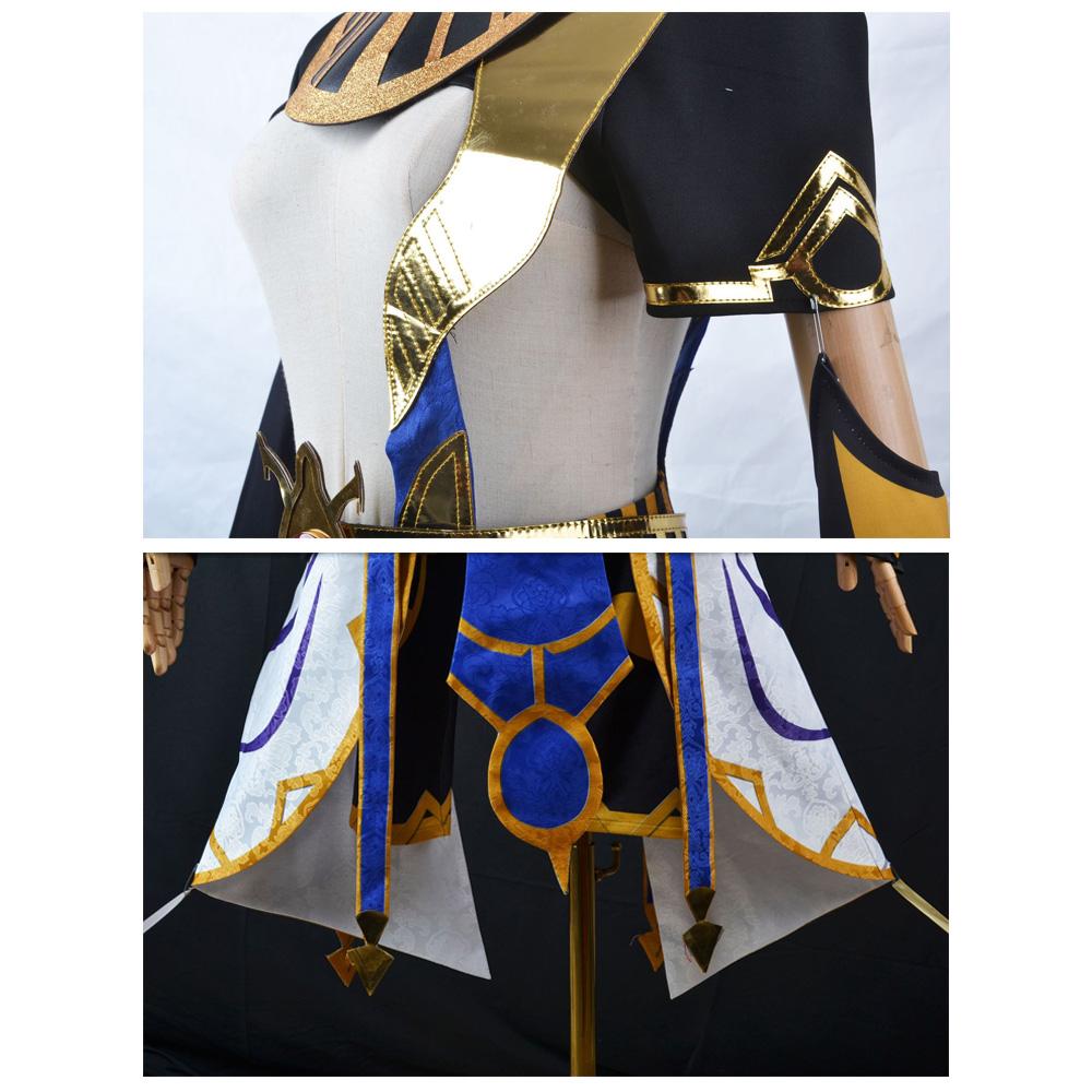 Игра Cyno Косплей Костюм Униформа Шляпа Парик Косплей Аниме Хэллоуин Карнавальные Костюмы Для Мужчин Полный Комплект