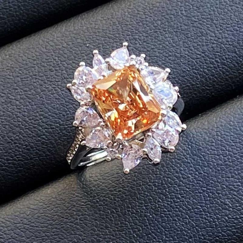 Sace Gems Классические кольца из медного сплава с цирконием, серьги, кулон, ожерелье, комплекты ювелирных изделий, подарки для свадебной вечеринки