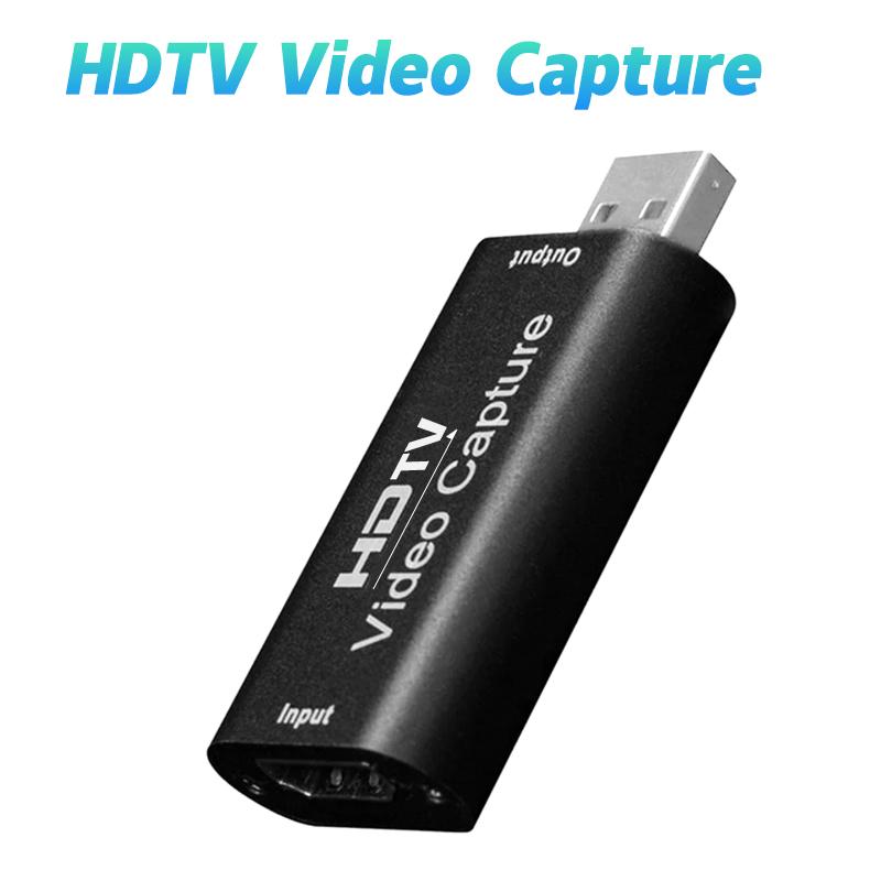 Карта видеозахвата HD 4K USB3.0 2.0 HDMI Video Grabber Record Box для PS4 Game DVD Camcorder Camera Recording Live Streaming