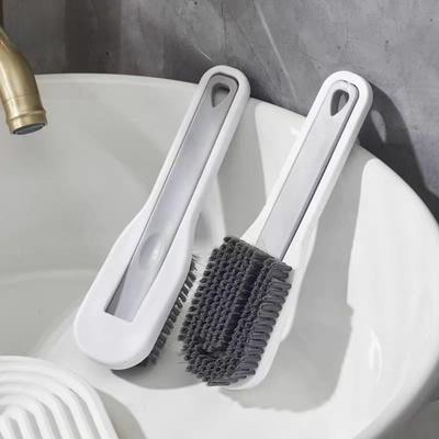 5 шт. Бытовая щетка для обуви, Многофункциональная щетка для чистки обуви и стирки, Мягкая и жесткая щетина, Гибкая щетка без царапин для замши