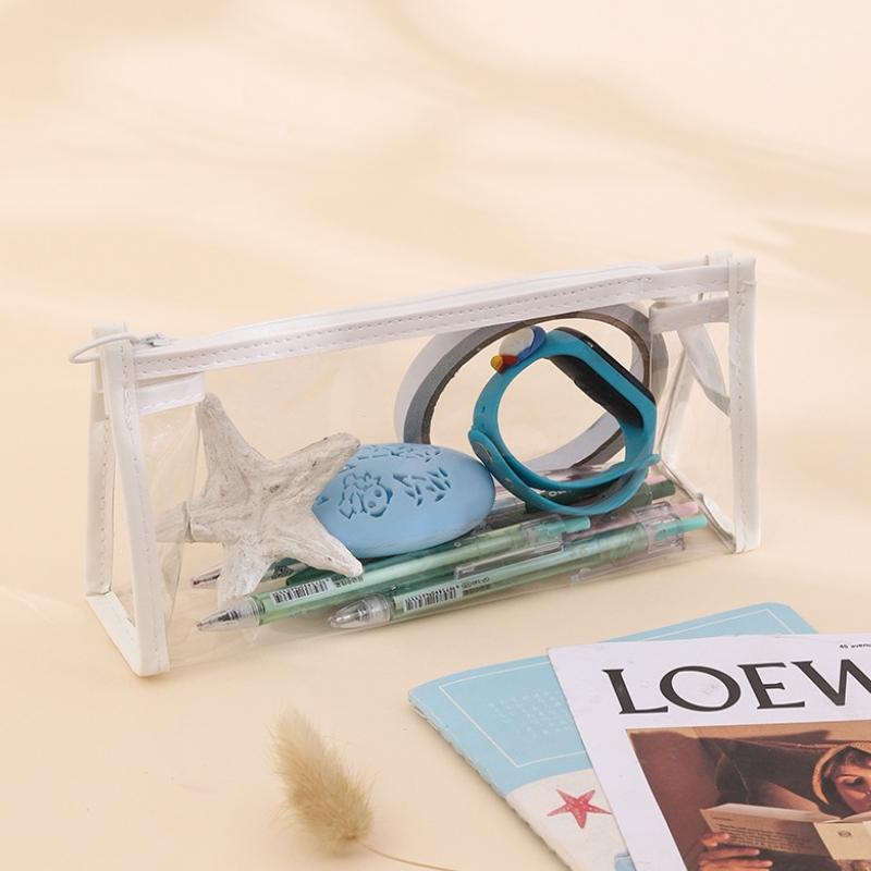 1 шт. канцелярская сумка большой емкости на молнии для хранения для учеников начальной школы портативная водонепроницаемая канцелярская сумка