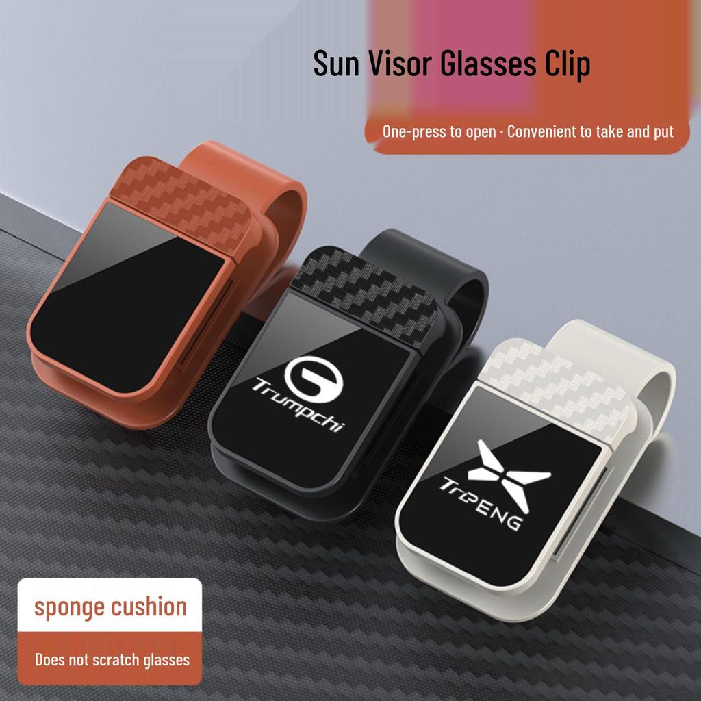 Car Sunglasses Holder: Multi-Functional Visor Clip for Glasses & Tickets