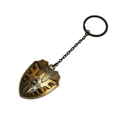 Брелок Металлический Щит Рото из Dragon Quest