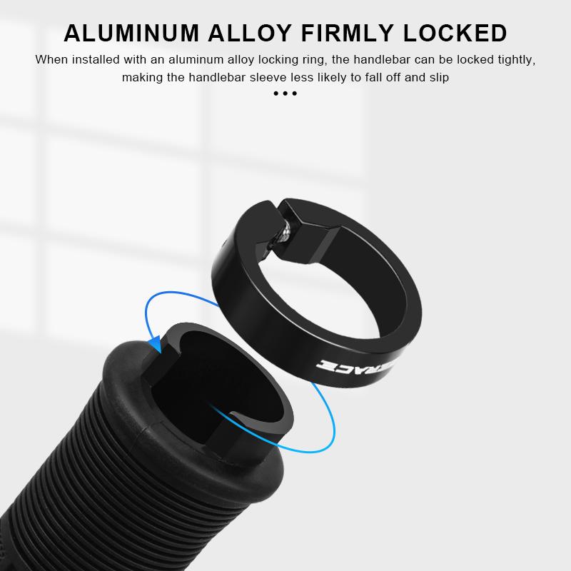 Велосипедные ручки RIDERACE с замком на руле горного велосипеда, резиновый чехол TPR, ударопрочный, нескользящий, эргономичный, велосипедный руль