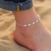 Women Rhinestone Charms Anklet Foot Chain Bracelet Beach Jewelry Gift
