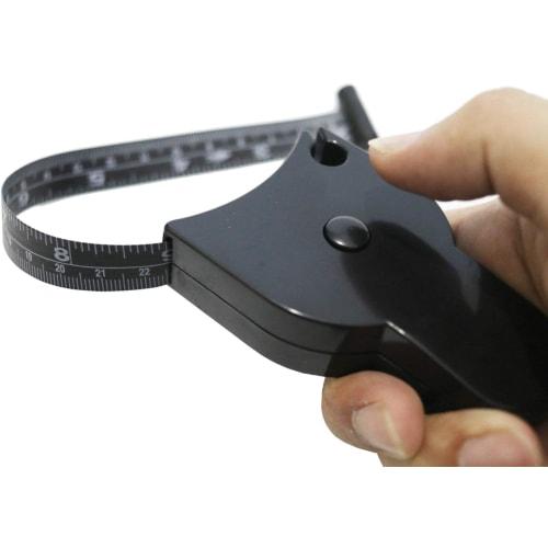 Body Tape Measure, Circumference Measurement, Auto-Measure, Tester, Measuring Tool, Y-Shaped, One-Touch, Automatic Rewind, Ruler, Fitness Tape Measure