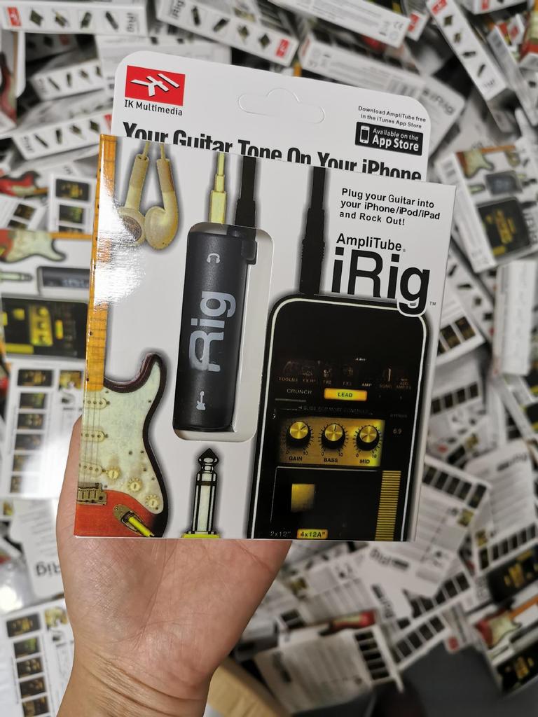 iRig Guitar Sound Effector - Apple-Compatible Audio Interface for iPhone/iPad