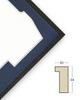 A sports shirt frame with a window - a great gift for a fan