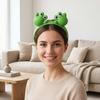 3D-печать Защитная от солнца Кепка Креативная уличная пляжная шляпа 3D-печать Кепка-лягушка Пляжный отдых