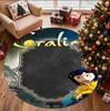 Coraline Pattern Round Rug, Indoor/Outdoor Mat, for Picnic, Gameroom, Bedroom, Office, Living Room, Home Decor Carpet, Birthday Gift
