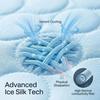 Ice Silk Material Cooling Pad Bed for Dogs Cats Soft Summer Sleeping Puppy Kitten Cool Mat Breathable Pet Nest Pet Blanket
