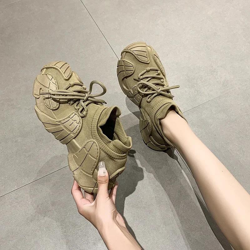 Womens Sneakers Shoes 2024 Fashion Shoes Tennis Female Women's Heels Woman-shoes Platform Designer Trainers Woman's Thick