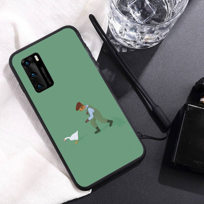 Untitled Goose Game Phone Case For Huawei Y6 Y7 Y9 Prime 2019 Y9s Mate 10 20 40 Pro Lite Nova 5t Silicone Cover