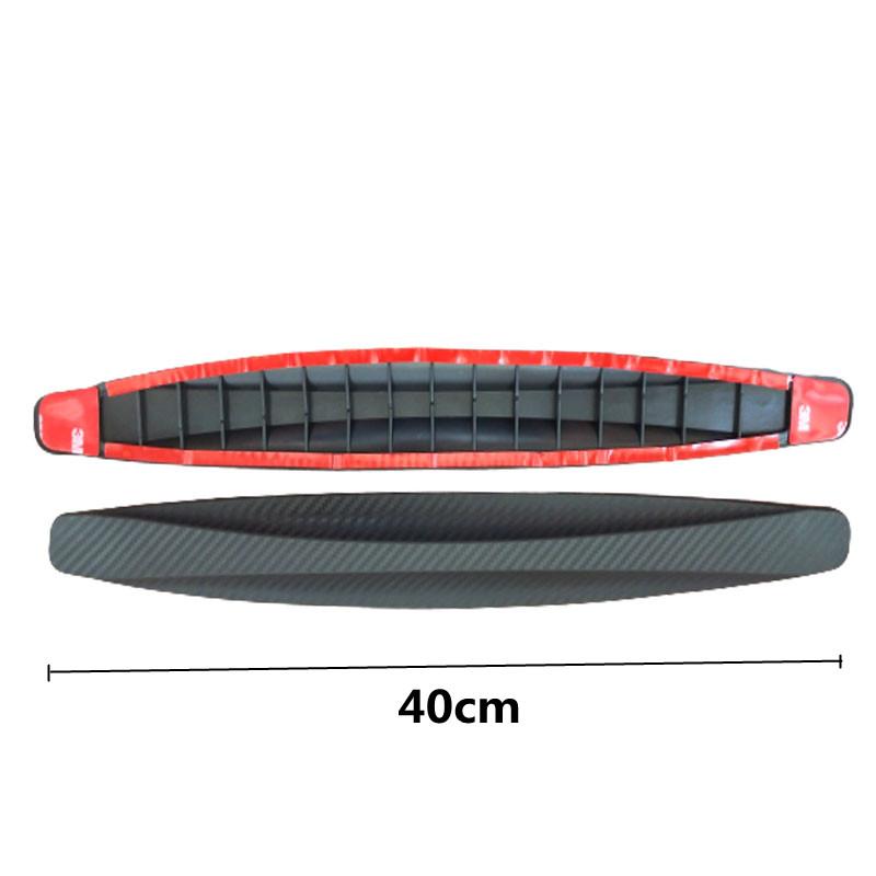 2pcs Car Bumper Protector Strip Guard Corner Protection Strips Scratch Protector Styling Mouldings Anti-collision Exterior
