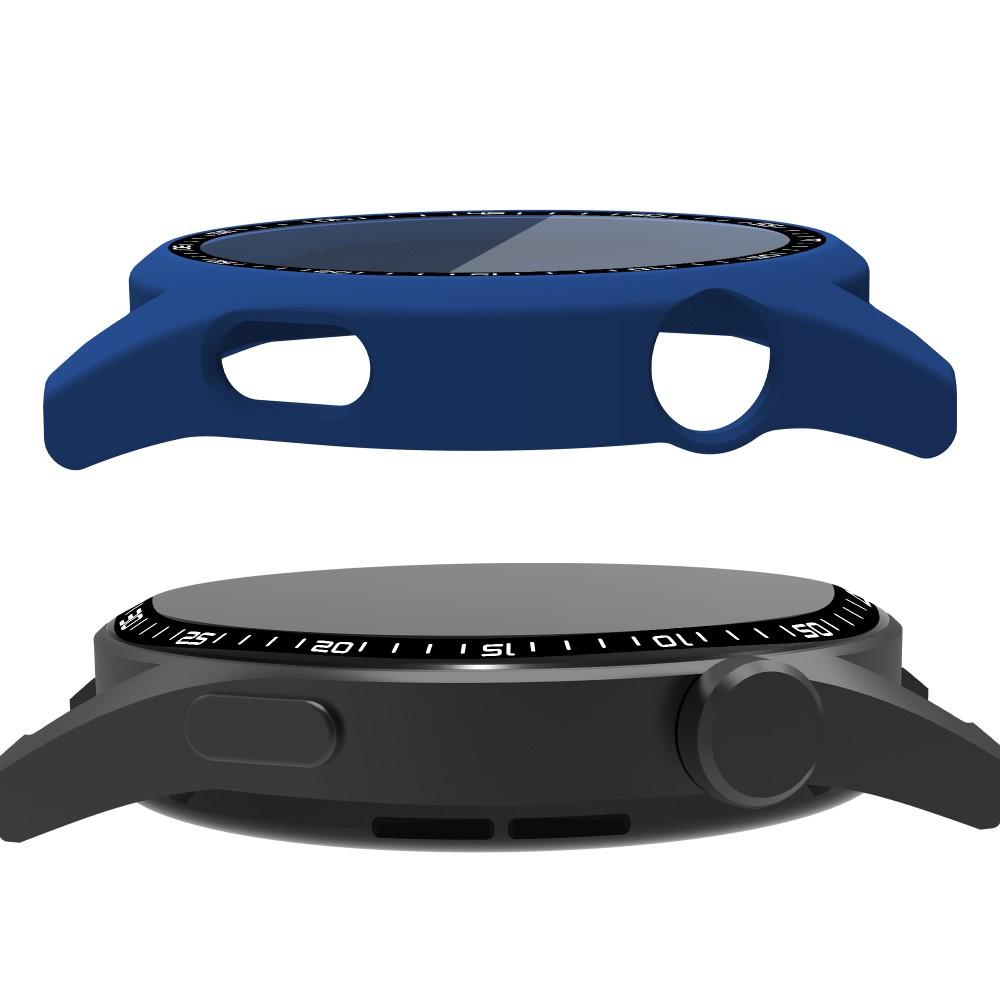 2in1 Case + Tempered Glass for Huawei Watch GT 3 46mm, Navy Blue