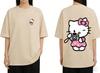 2026 Summer Hot Sale New Hello Kitty Cute Cartoon Print Tshirt Family Matching Outfits Casual Short Sleeve Tee Women Unisex Kids