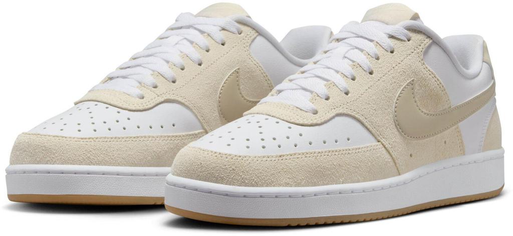 Sneakers Nike Court Vision Low Pale Ivory Lt Orewood Brn-white