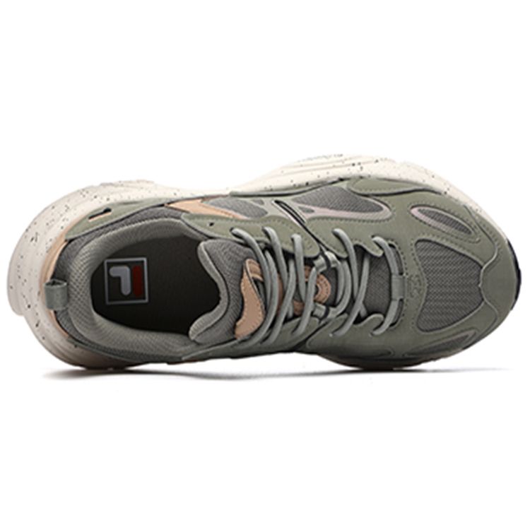 Fila Mars 2 Мода Спорт Повседневный Удобный Амортизирующий Износостойкий Низкий Верх Кроссовки Мужские Зеленый F12M141116FVN