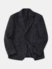 Ikalook Alpaca Grid Check Blazer Jacket Djk101