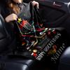 Hockey Player Christmas Tree Skates Sticks Flannel Four Seasons Blanket Customized With Your Name Lightweight And Warm Perfect Gift For Home Office