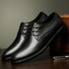 2025 новые мужские кожаные туфли, британские деловые кожаные туфли на все времена, черные мужские кожаные туфли из коровьей кожи первого слоя