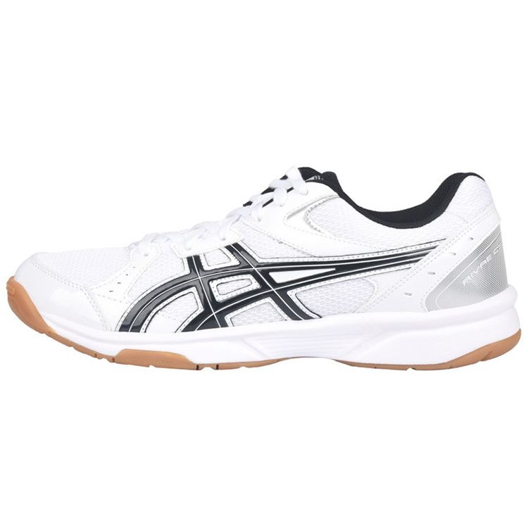 Asics River CS Удобный гибкий тканевый верх Прочные функциональные повседневные кроссовки с низким верхом для бега Мужские кроссовки Белый Черный 1053A034-101