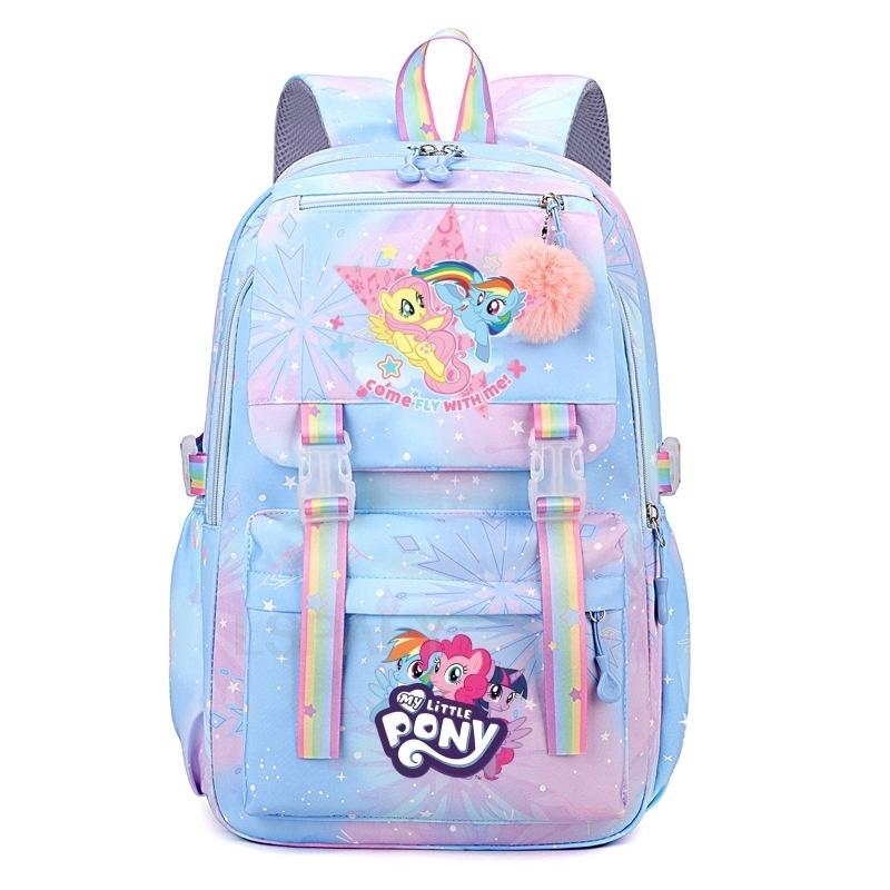 Рюкзак My Little Pony Женский Большой Вместимости Студенческий Модный Женский Для Ноутбука Школьные Сумки Девочки Дорожные Школьные Сумки YK2
