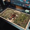 Labyrinth Large Size Mouse Pad Large Gaming Table Cushion Non-slip Laptop Tablet Big Mousepad XXL Mat Mini PC Playmat With Lock edge