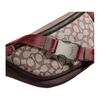 Coach League 40 Monogram Canvas Faux Leather Waist Bag Chest Bag Large Men bags Oak Maple Brown C3795-JIS8W