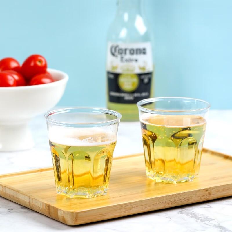 Fangcaodi Disposable Octagonal Hard Plastic Cups