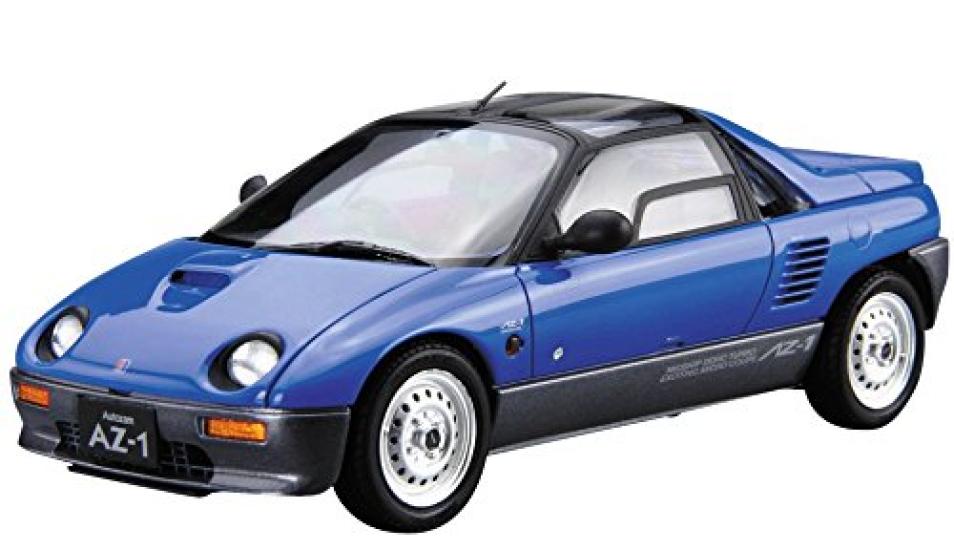 Aoshima Bunka Kyozai Серия моделей автомобилей 38 Mazda PG6SA 1992 Пластиковый модельный набор ООО. 1/24 Нет. AZ-1