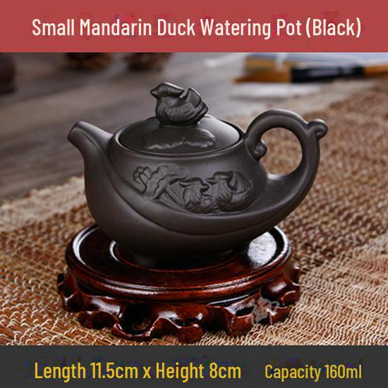 Коллекция чайников из фиолетовой глины: 72 модели, чайники Zhuni Xishi объемом 120–200 мл, идеально подходящие для утренних рынков