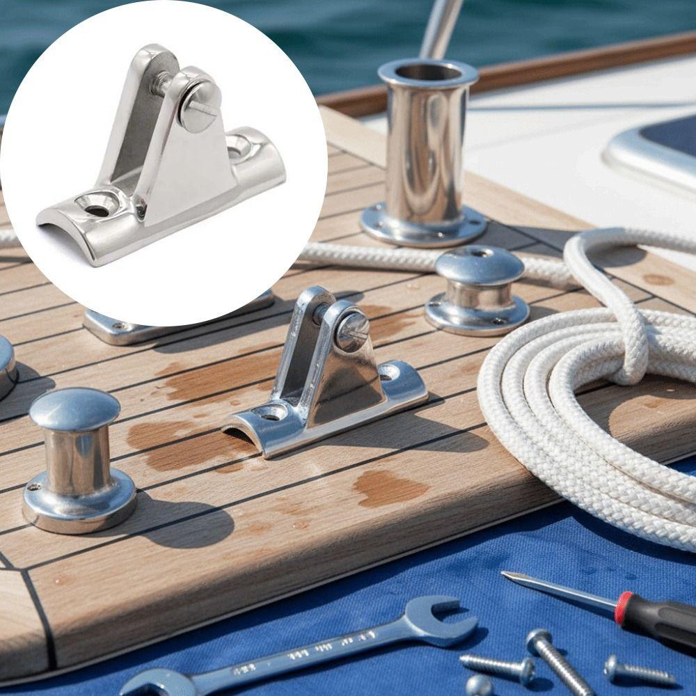 Stainless Steel Marine Hardware Concave Base Mount Deck Hinge Boat Accessories Marine Boat