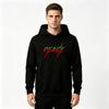 Men's Peace Graphic Print Pullover Hoodie Casual Long Sleeve Loose Fit Sweatshirt for Daily Wear