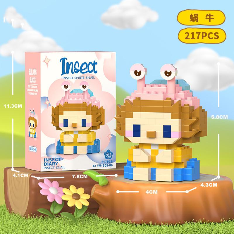 Animal Cat Bricks Constructor Set Micro Building Blocks Children Toy Adult Particle Building Block Dog Mini Toys Home Decoration