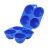 2/4 Grids Camping Foldable Containers Egg Tray Organizer Case Portable Egg Storage Box