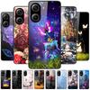 Чехол для Poco X7 Pro 5G Цветочный Жесткая Задняя Крышка Закаленное Стекло Чехлы для Xiaomi Poco X 7 Pro X7Pro Жесткие Чехлы PocoX7Pro 2025 Новый