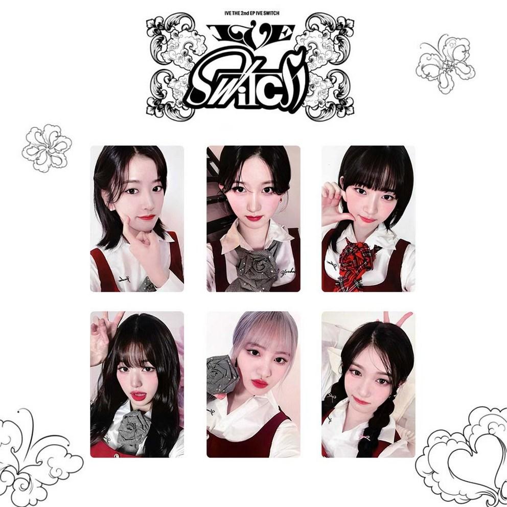 Ive Switch Earp Набор фотокарточек Poca из 30 листов (7 типов)