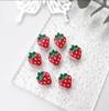Strawberry Cherry Small Claw Hair Clip – Fruit-Themed Flyaway & Side Bang Accessory