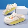Cute And Breathable Cartoon Kids Summer Clogs For Girls With Non-slip Design