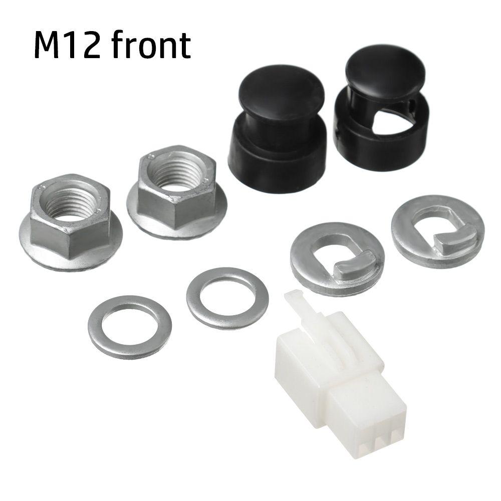 Детали для электровелосипедов Гайка двигателя Ось двигателя Стопорная шайба/проставка Втулка электровелосипеда EBIKES Стопорная гайка M12/M14