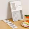Manual Vegetable Slicer Kitchen Gadget Easy To Clean Multifunction Grater Strainer and Drain Basket