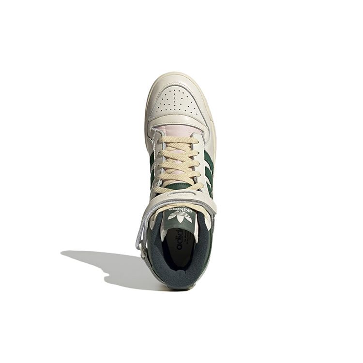 adidas Forum 84 Off White Dark Green Кроссовки унисекс Cream Team-Dark-Green Cloud-White GW2203