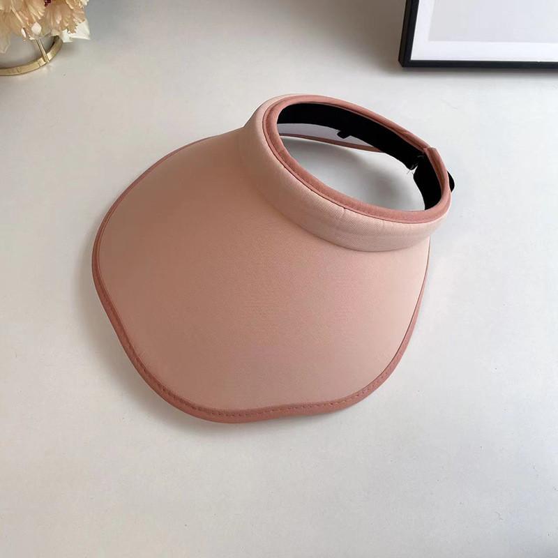 Adorable Uv Protection Visor Hat For Women Adjustable Sunshade Summer Hat