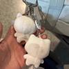 Прибытие Новые Популярные Наушники Мультяшный Кот Стерео Моделирование Милая Плюшевая Кукла Брелок для Сумки Для Девочки Пары Корея Брелоки Подарок