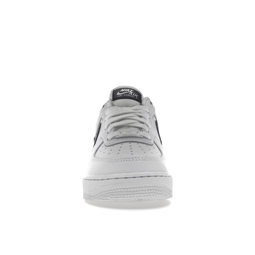 Nike Air Force 1 07 Белые черные женские кроссовки DD8959-103