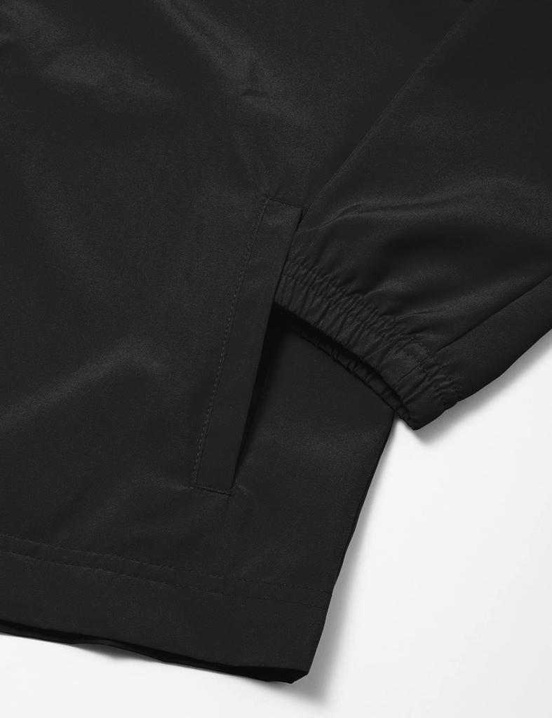 PUMA JR Training TEAMRISE Woven 2024 Black and White Size 120 Boys' Jacket, Fall/Winter Colors (03),