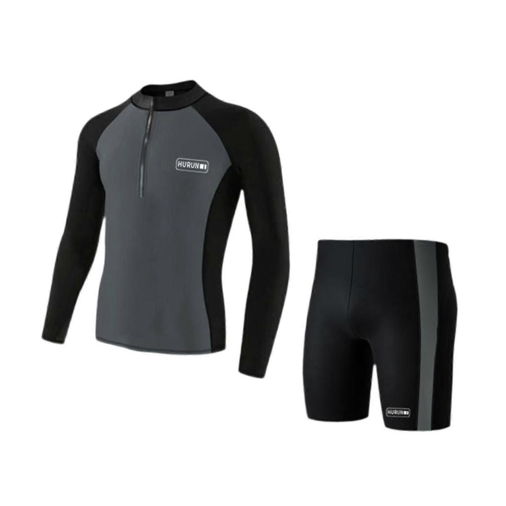 Mens Wetsuit Snorkel Suit for Scuba Diving Water Sports Swimming