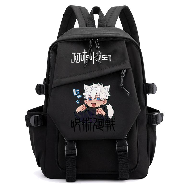 Студенческий рюкзак Kawaii в стиле аниме Kaisen, легкие сумки, рюкзак для мальчиков и девочек, школьная сумка для школы